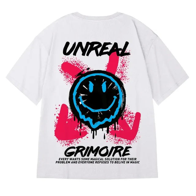 Cotton New Man's T-Shirt Harajuku Summer - Bellarte Enchanté Cotton New Man's T-Shirt Harajuku Summer